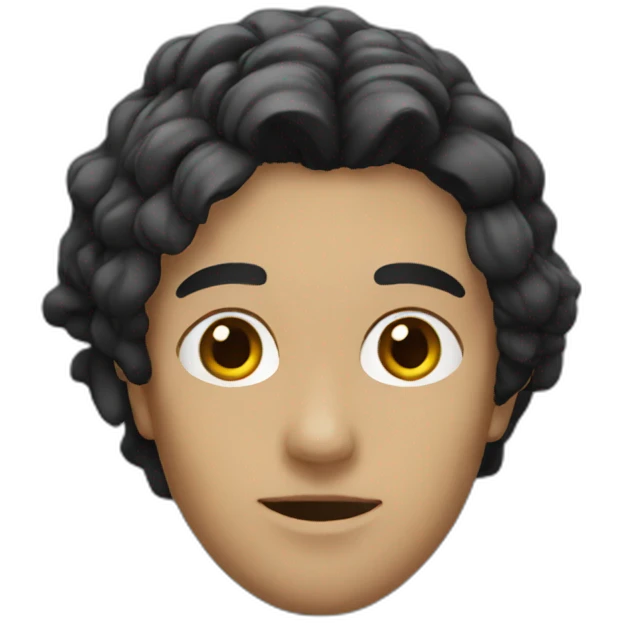 Raven black emoji