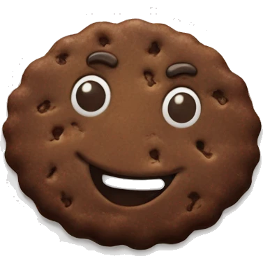 Chocolate Cookie emoji