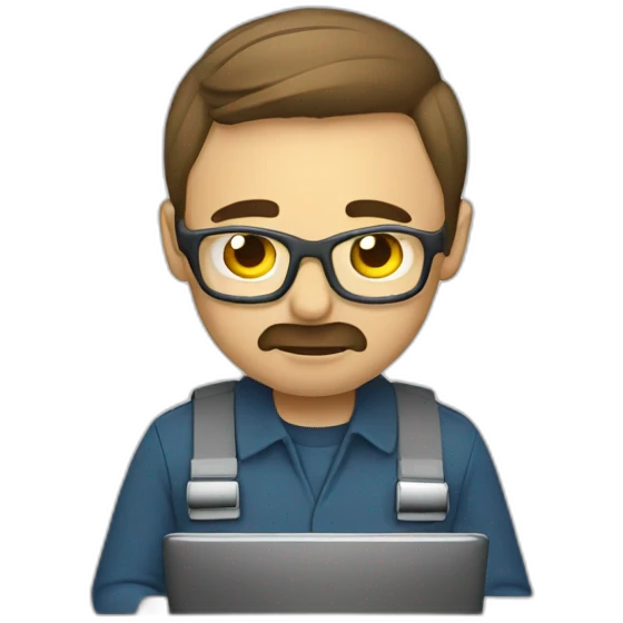 It Engineer troubleshooting emoji