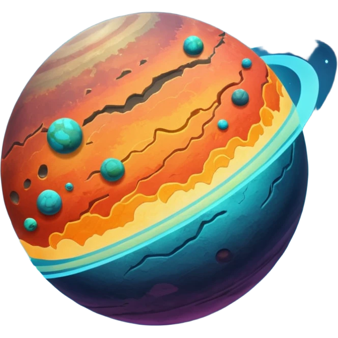 Planet ellipse emoji