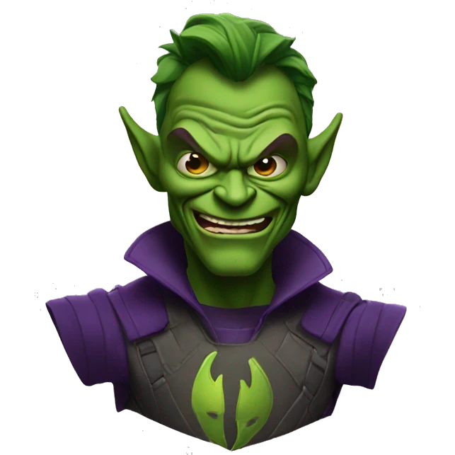 the green goblin emoji