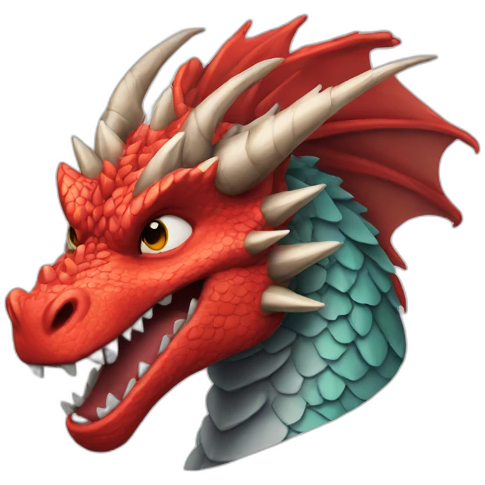 dragon rojo emoji