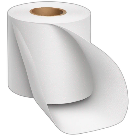 Paper towel roll emoji