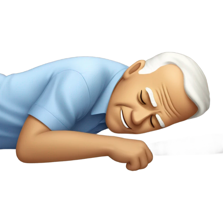 Joe Biden sleeping emoji