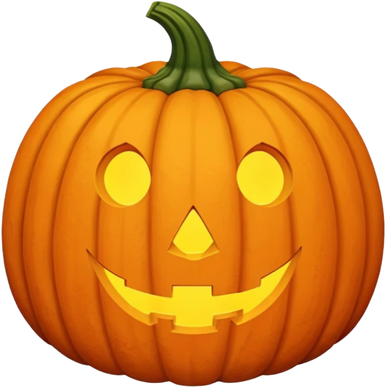 orange regular big autumn pumpkin emoji
