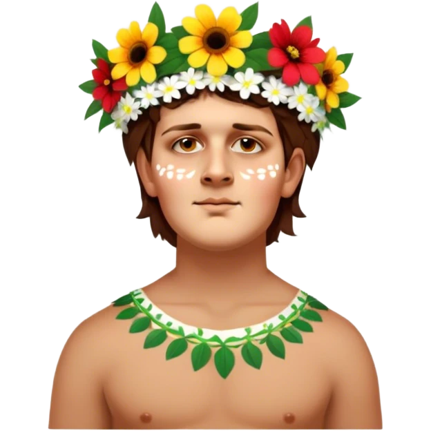 Flower-Crowned Dancer emoji