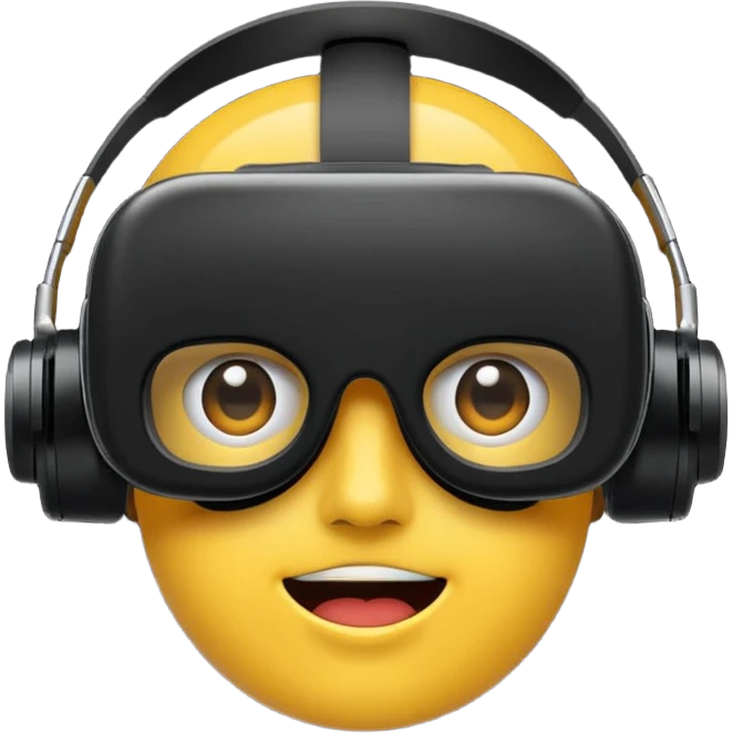 Vr gözlük emoji