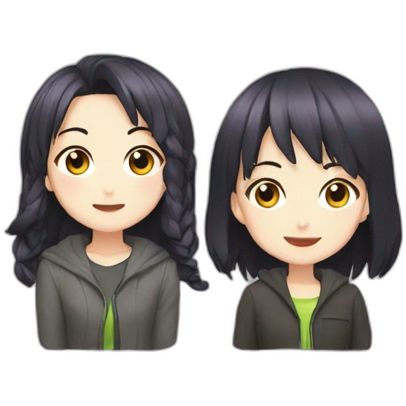 Wei & Kyoka emoji