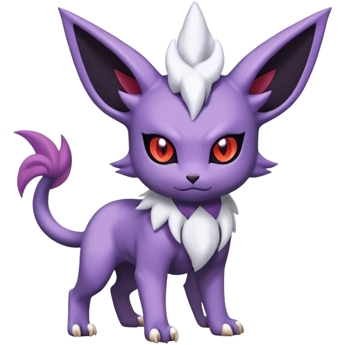 Litten-Absol-Noibat-Espeon-Hybrid (Full body) emoji