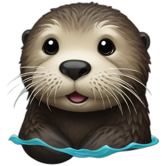 Sea otter emoji