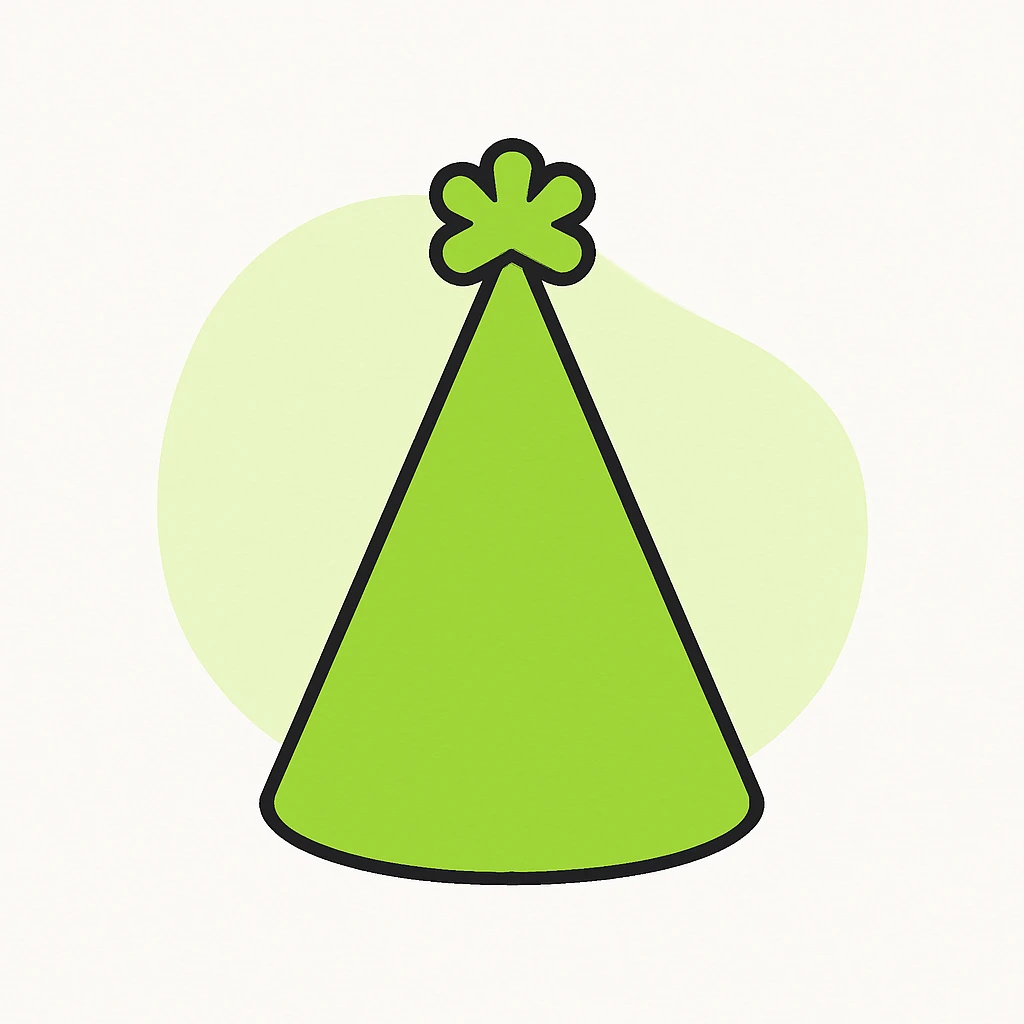 party hat emoji