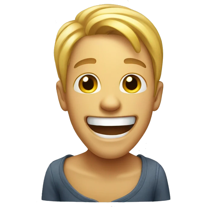 iOS laughing emoji emoji