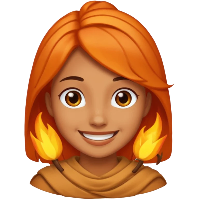 Ember Lumen from the Elemental movie emoji
