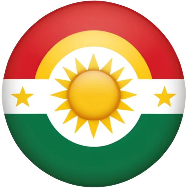 Kurdistan flag emoji