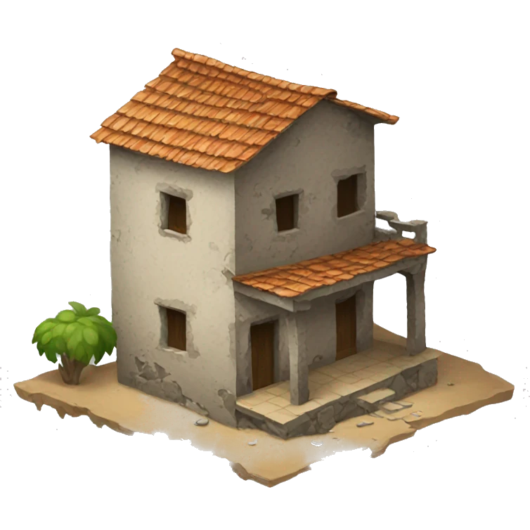 Casa en ruinas emoji