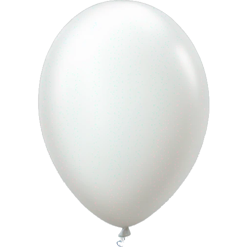 White ballon  emoji