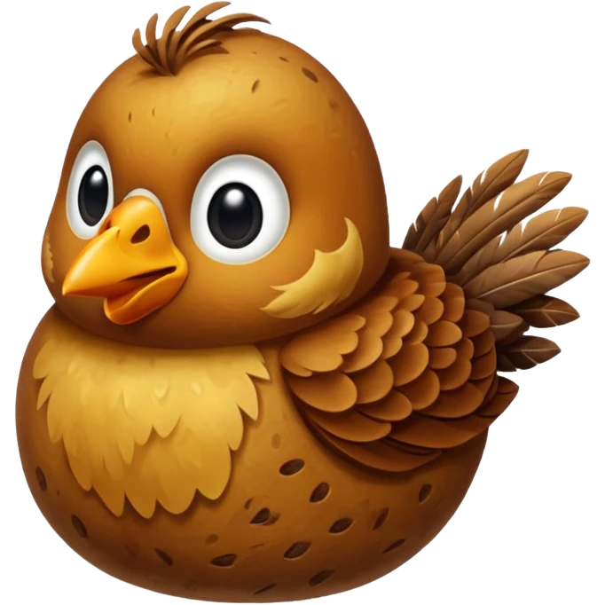 Potato bird emoji