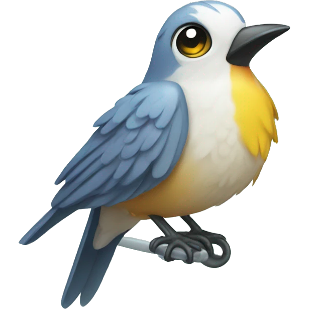 Bird in shower emoji