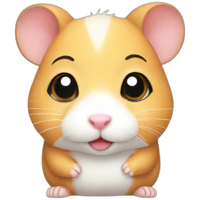 Cute hamster emoji