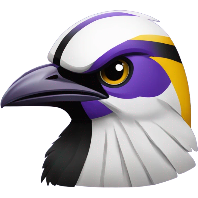 A steelers ravens bird emoji