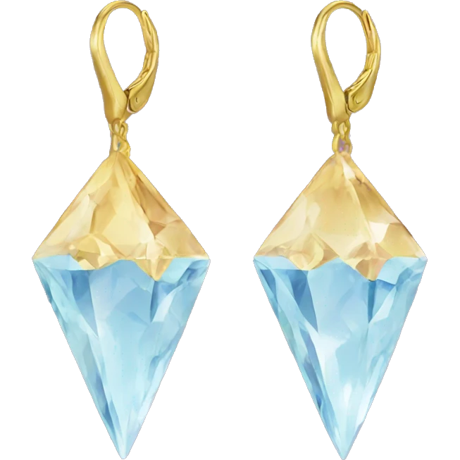crystal earrings emoji