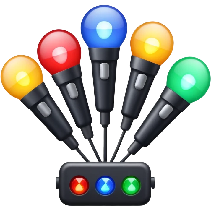 concert lights emoji