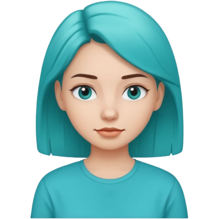 i like the on bottom left, give her turquoise shirt emoji