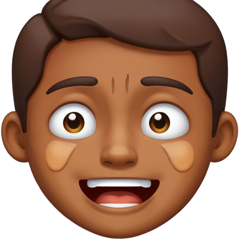 Chorando e rindo emoji