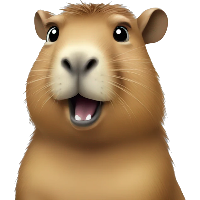 Capybara emoji
