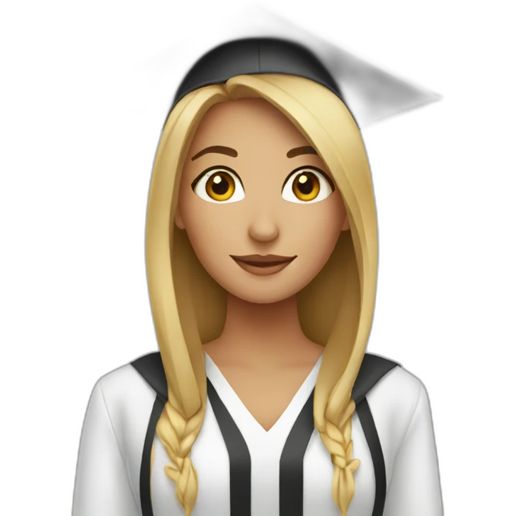 graduation girl emoji