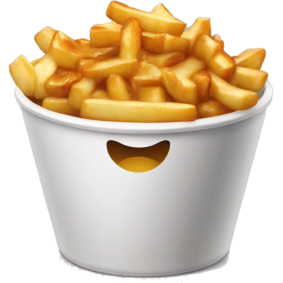poutine  qui mange des poudines emoji