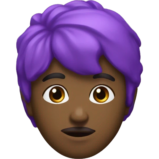 Bouliste clah royale violet emoji