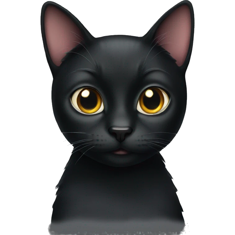 Black cat emoji