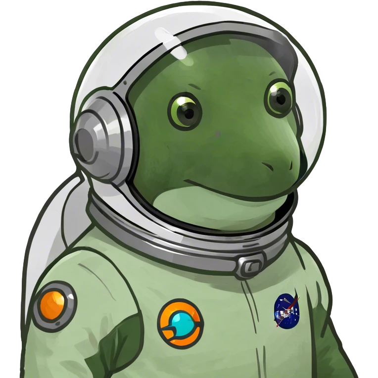 Dolphin in the space  emoji