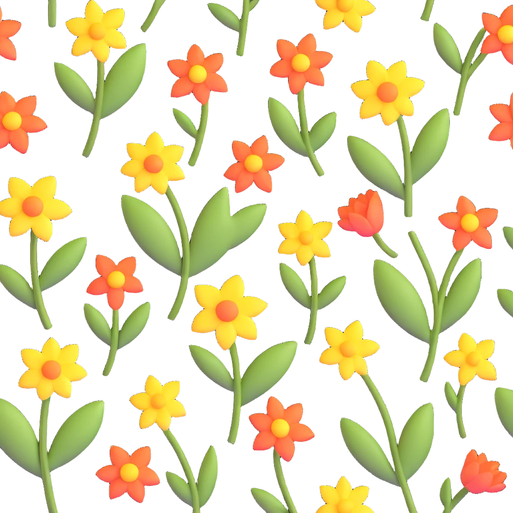 spring flowers in bloom emoji