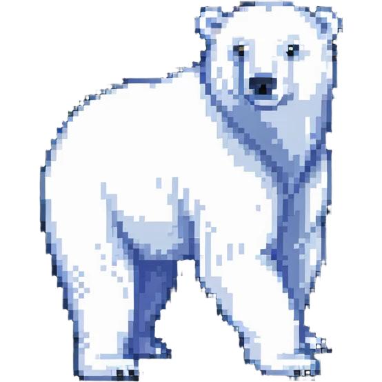 cute polar bear emoji