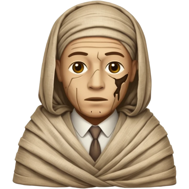 The Mummified Businessman emoji