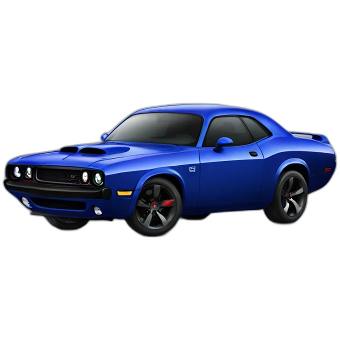 Car dodge demon emoji