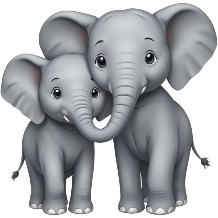 Cute Elephants emoji