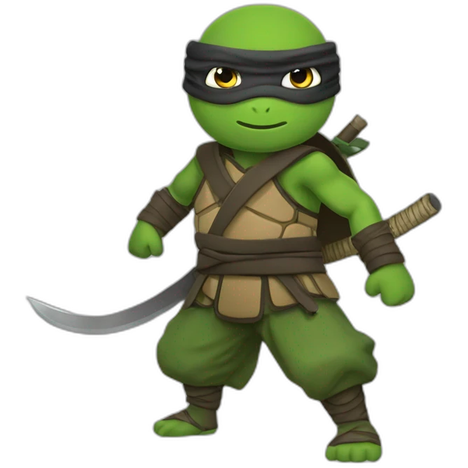 Tortue ninja emoji