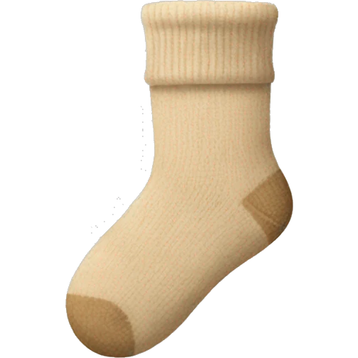Beige socks emoji