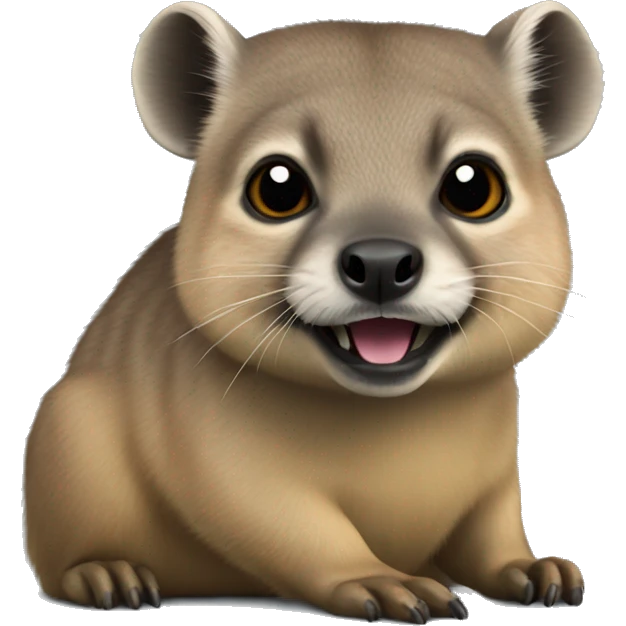 Hyrax animal emoji