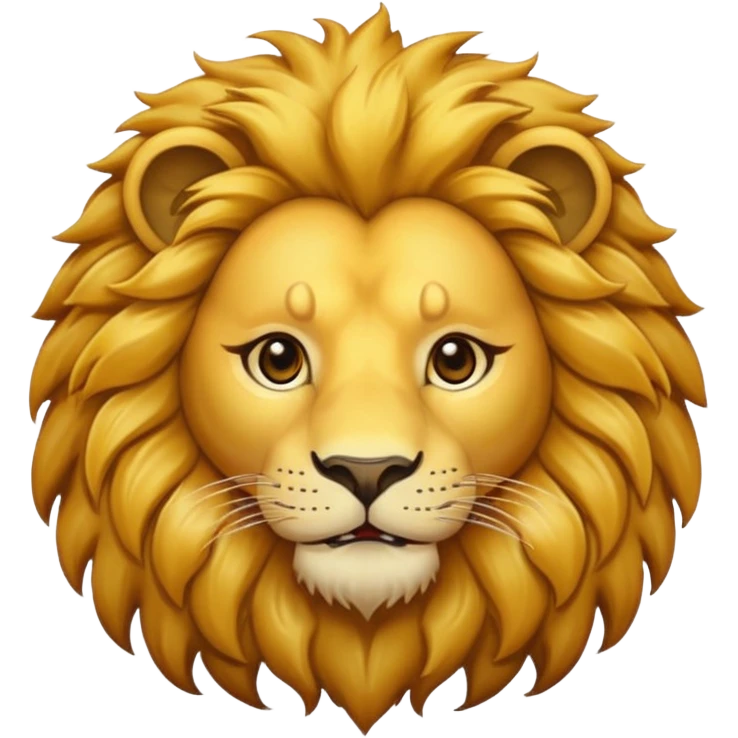 Lion face emoji