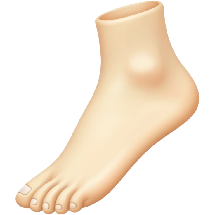 Foot  emoji
