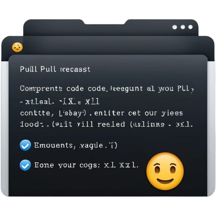 XL pull request emoji