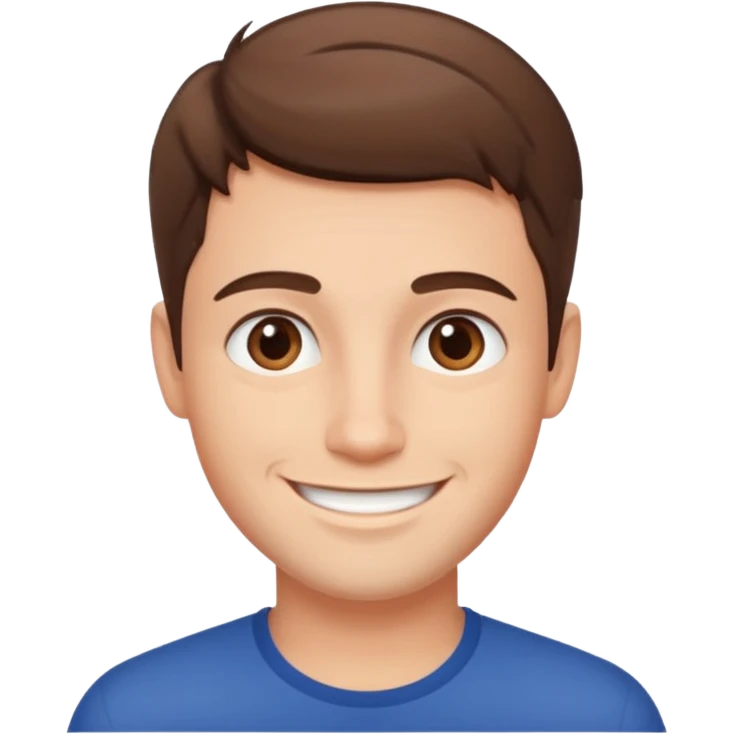 handsome guy emoji