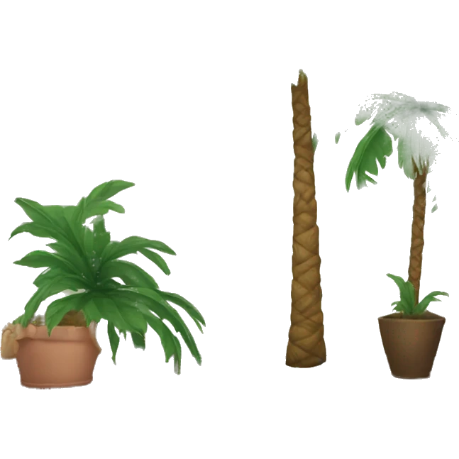 palm in house emoji
