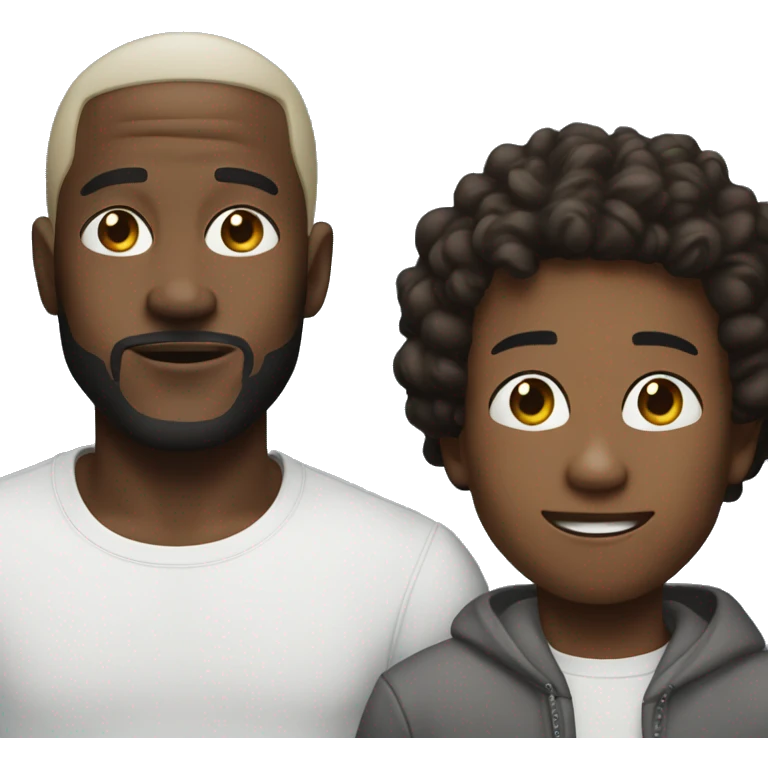 Steven with DaBaby emoji