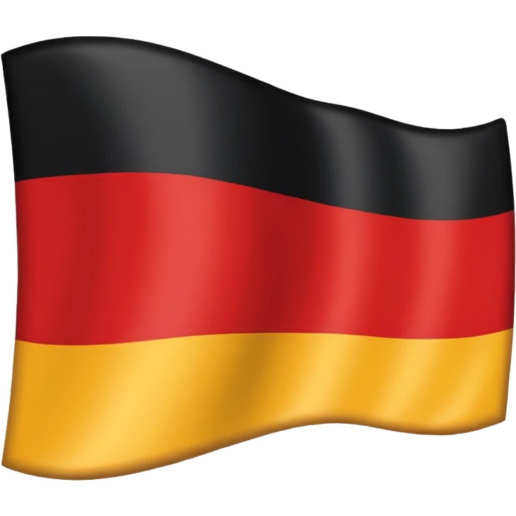 German Empire flag red white and black  emoji