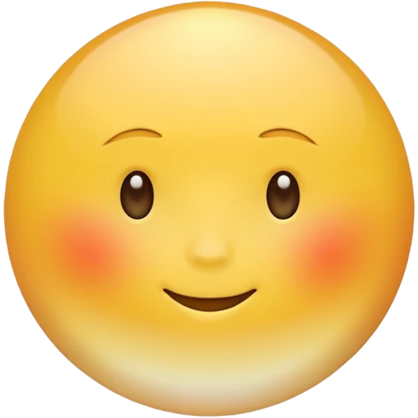 Generate a high-quality 3D cartoon-style emoji of a yellow sun, bright and cheerful, smooth gradient colors, rounded and cute appearance, simple white background, high-resolution.
 emoji